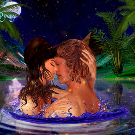 Купание в ночном Евфрате