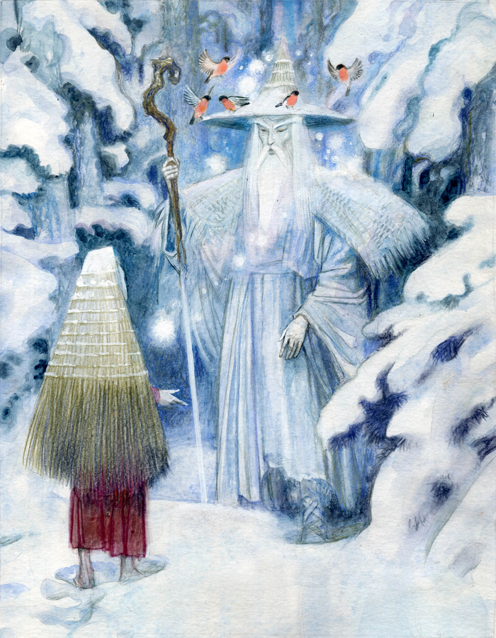 Земляника под снегом.