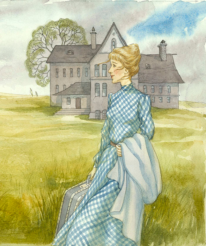 Длинноногий Дядюшка. Обложка