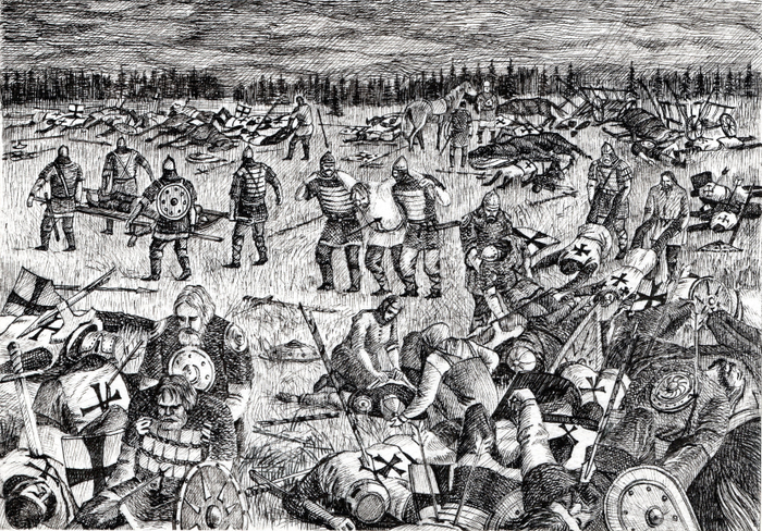 После битвы