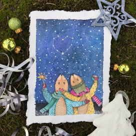 Squirrel stories "The time of the New Year!"