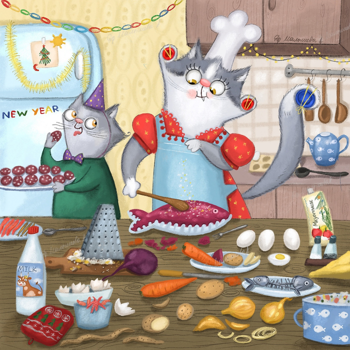 Селёдка под шубой