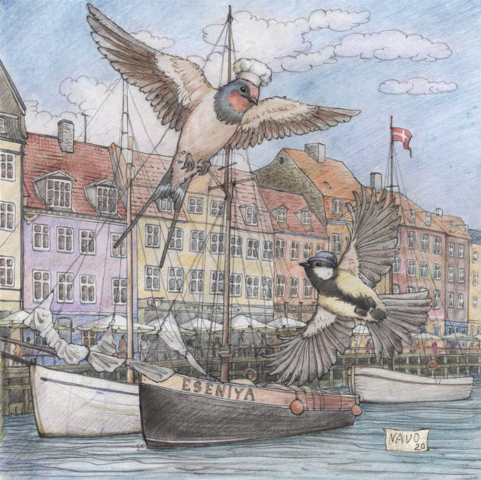 Синичка - путешественница 