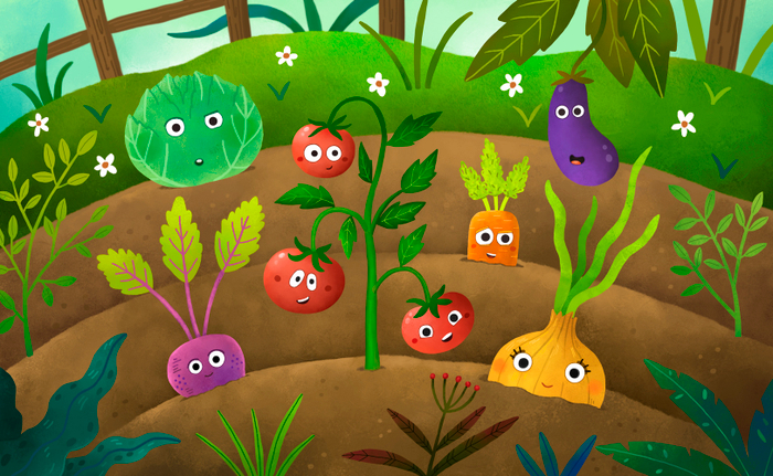 Экран детского приложения