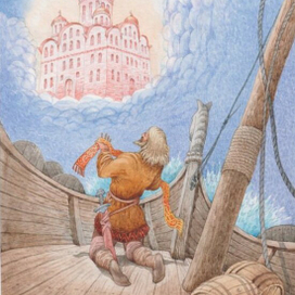 Шимон на корабле