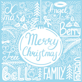 Леттеринг "Рождество"