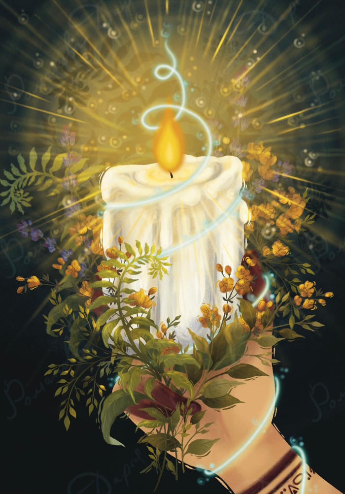 Серия открыток «Зеленая магия»изд. АСТ