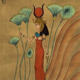 Богиня Хатхор 