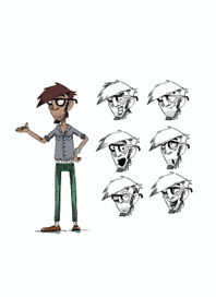 Мужик в очках