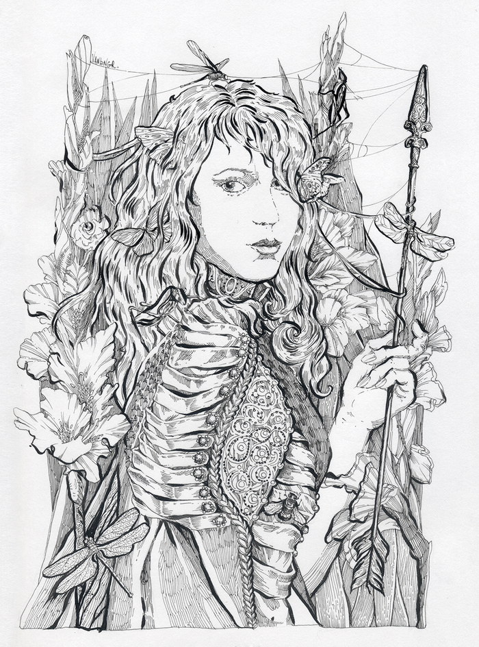 Царевна Лягушка (портрет сестры)