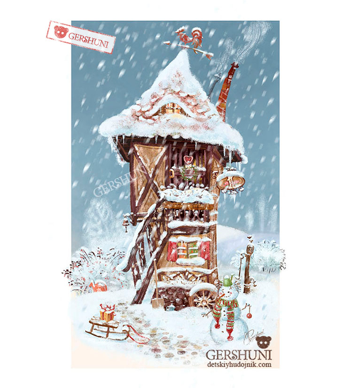 Дом,в котором хорошо и зимой..))