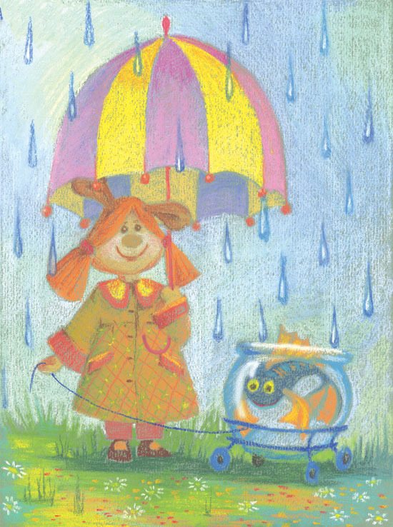 погуляем под дождем