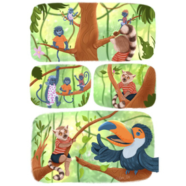 Комикс про Лемурчика 