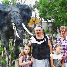 Из фото в акварель