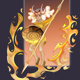 Огненная дева