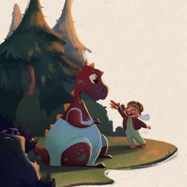 Иллюстрация для детской книги