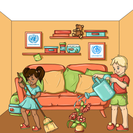 Иллюстрация для опроса ООН