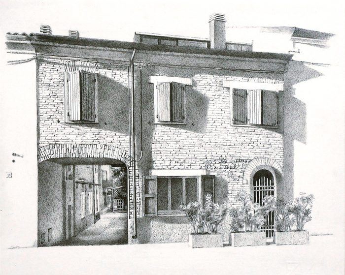 Итальянский дворик