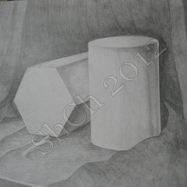 Композиция с фигурами 2