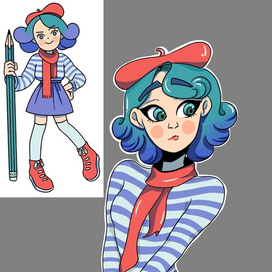 Перерисовка персонажа 