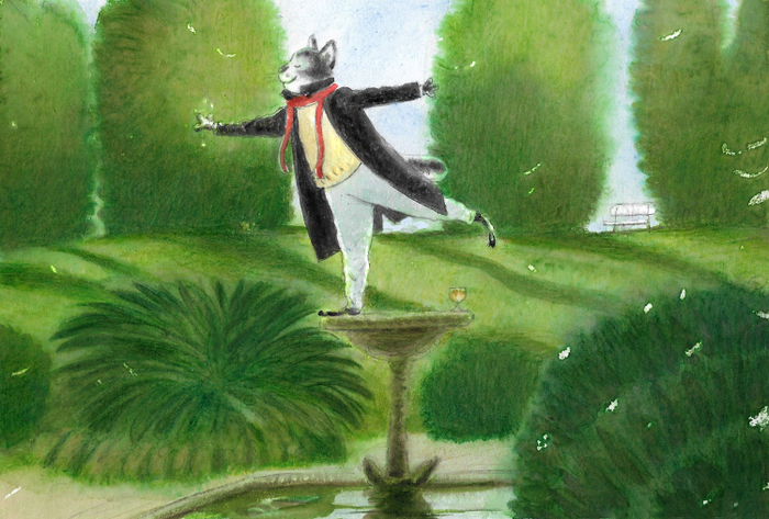 Как поэт) или dans  mon jardin secret))