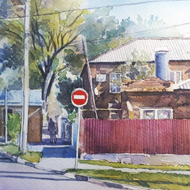 Бабье лето в городе Аксай