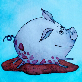 Фрагмент детской иллюстрации ✨