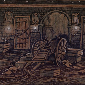 Эскиз интерьера