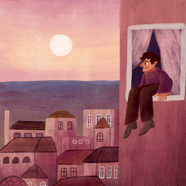 Вечер у моря