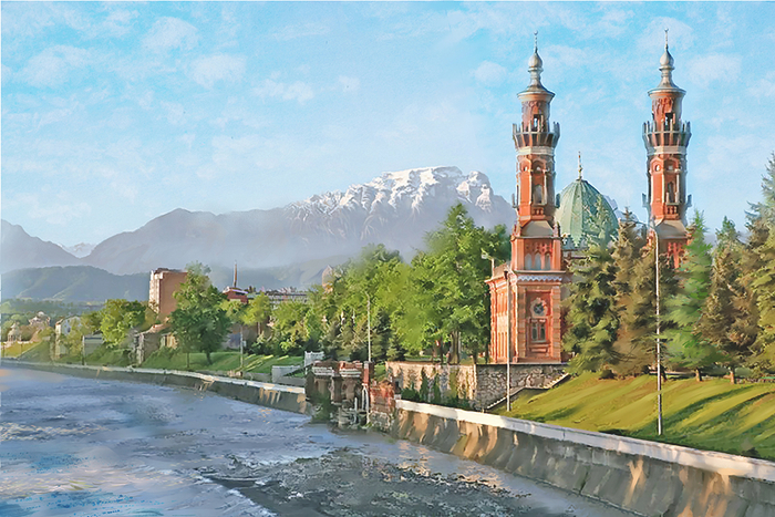 Набережная Владикавказа