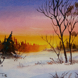 Зимний пейзаж