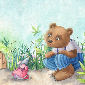 Мишутка и мышка