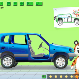 Сборка авто - экран "Игры для Тигры"