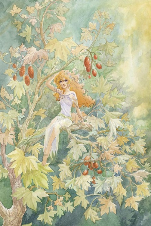 фея на дереве