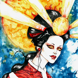 Богиня Аматерасу