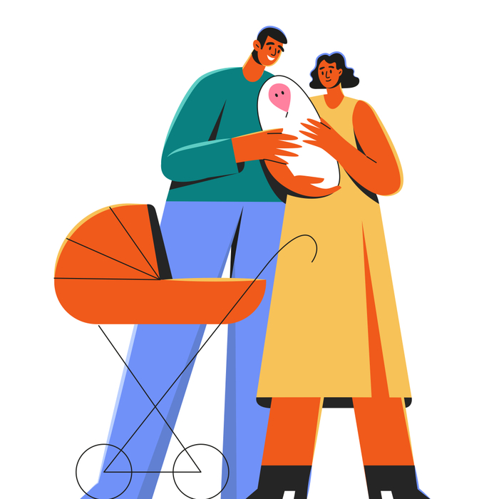 Молодая семья