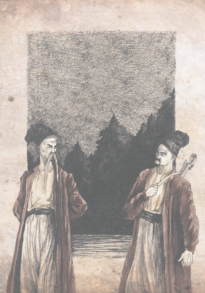 Иллюстрация к повести "Майская ночь, или Утопленница"