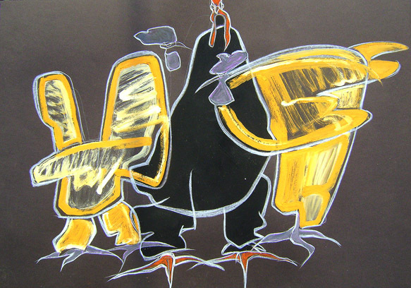 триптих "соперники" лист 2