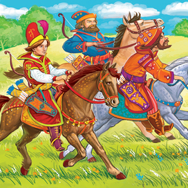 И поскакали братья....