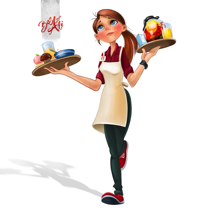 Иллюстрация для календаря ТЦ.