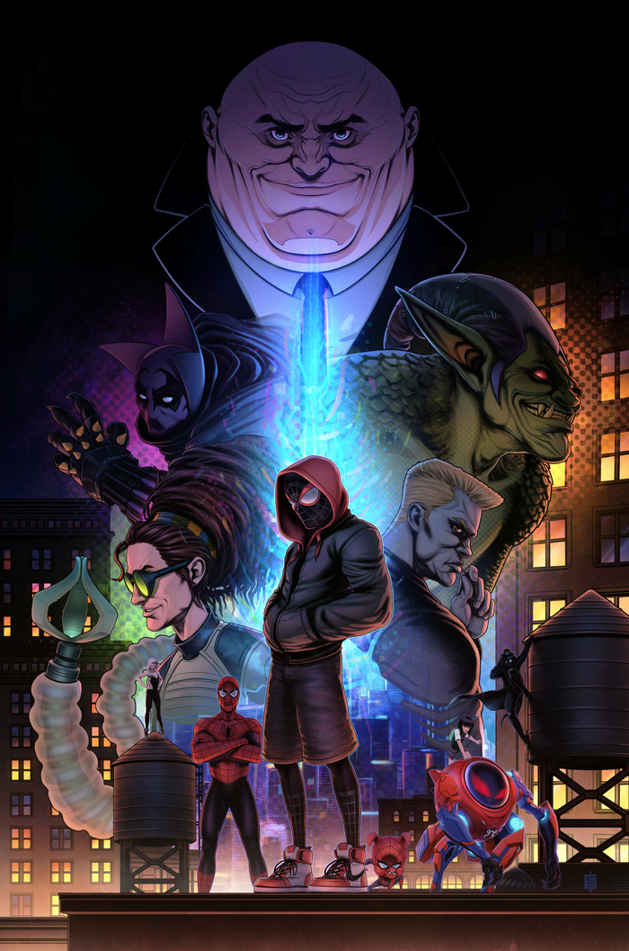 SPIDER-MAN: INTO THE SPIDER-VERSE COVER