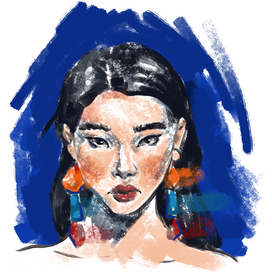 Стилизация портрета