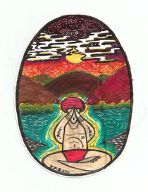 Индийский монах