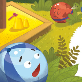 Приключения потерянного мячика