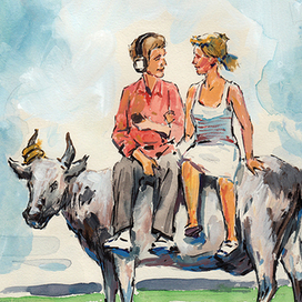 Деревенское счастье