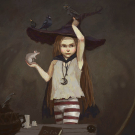 Страшная и коварная ведьма!