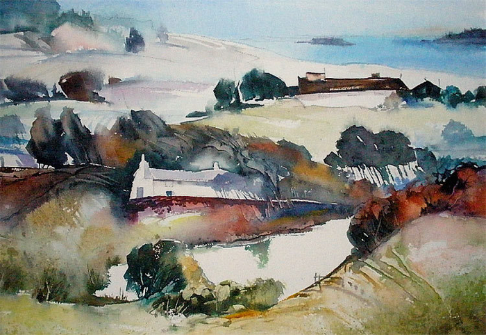 ,,Озеро вблизи Ирландского моря,,