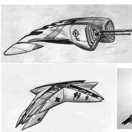 Подборка из шести космолетов 