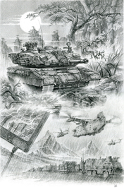 Иллюстрация к произведению А. Зорич "Стальной лабиринт" Издательство "Тактикал Пресс"