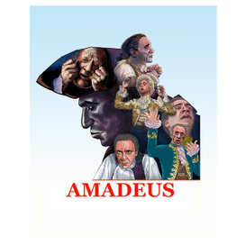 "Amadeus" movie poster